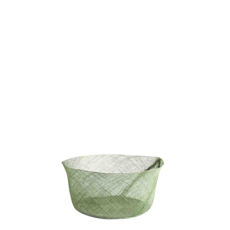 Bol en filet d'abaca simple d15 h7 cm
