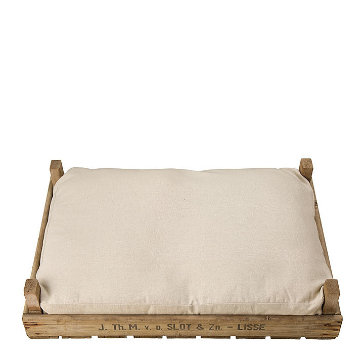 Cassetta in legno con fondo legno 51 x 75 h16 cm