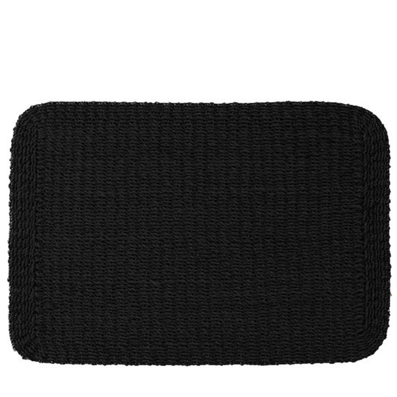 Thick interwowen abaca palcemat 39 x 49,4 cm