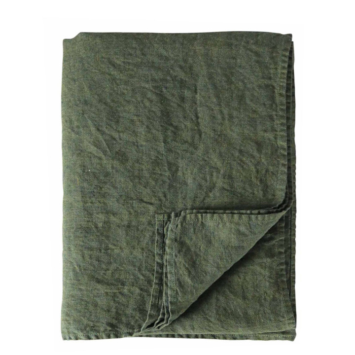 100% linen tablecloth 142 x 210 cm