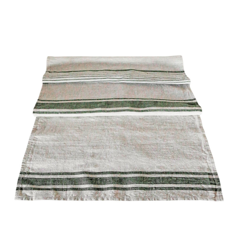 100% linen runner 45*140 cm wide bands