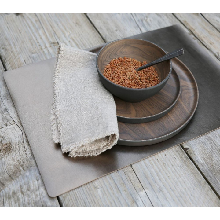 Tovagliolo 100%lino 44*44 cm con frange
