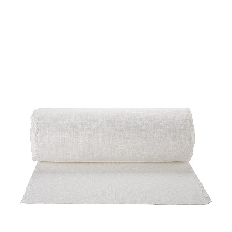 Rouleau 50cm*20mt avec franges en lin