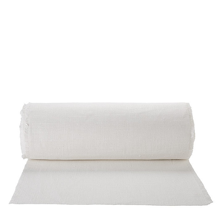 Rouleau 50cm*20mt avec franges en lin