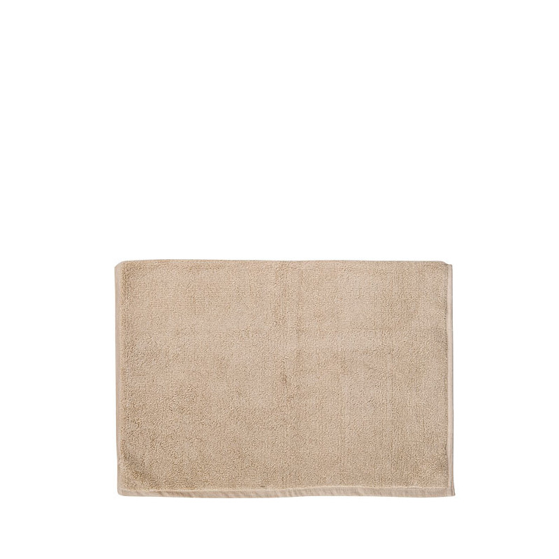 Tappeto bagno 100% cotone colore naturale 50 x 70 cm