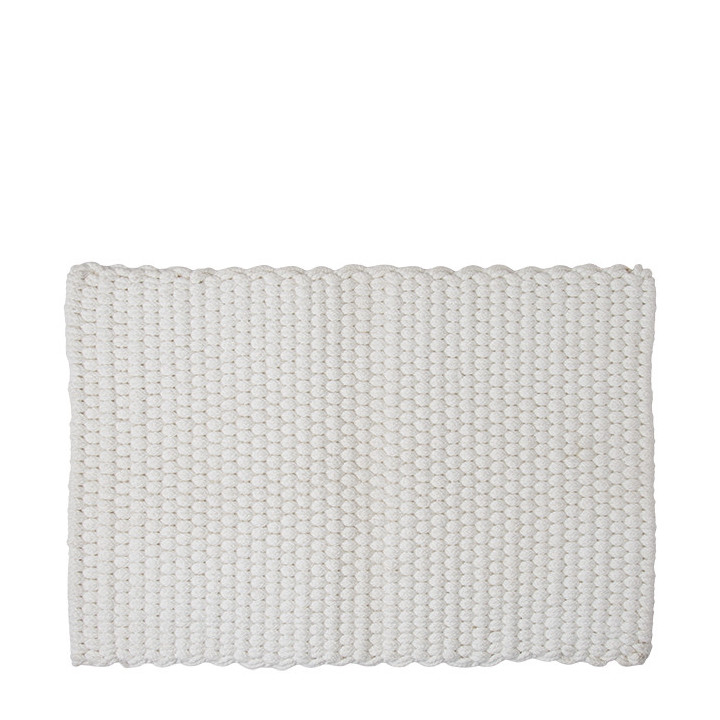 White mat for massage 40x57 cm