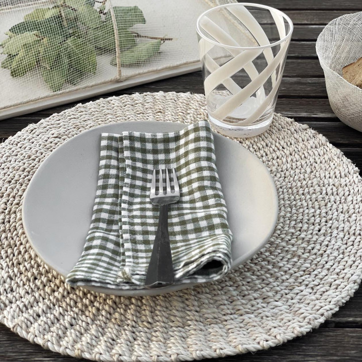 Sous-plat trame espaisse d38 cm