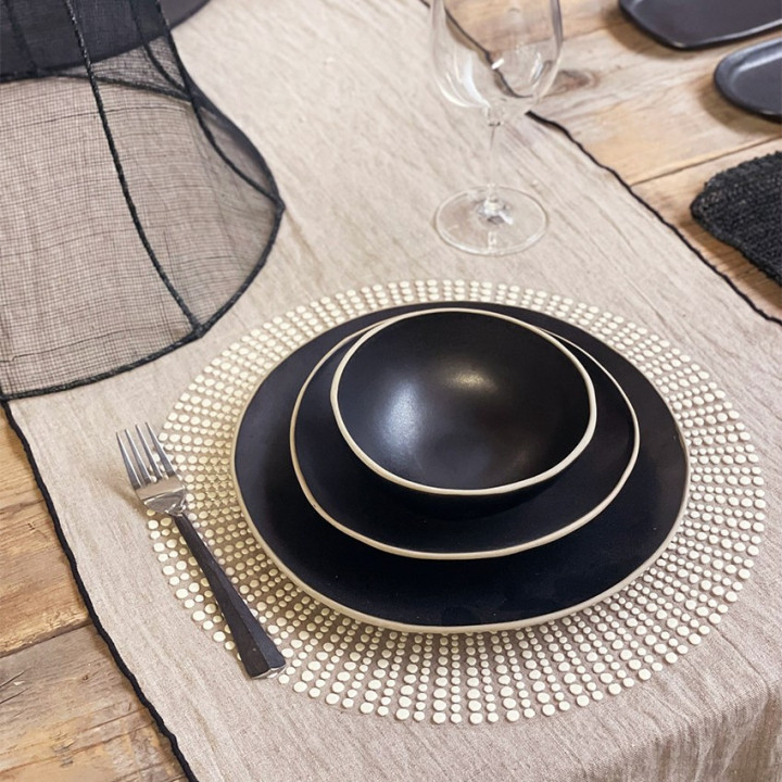 Sous-plateau pvc À pois