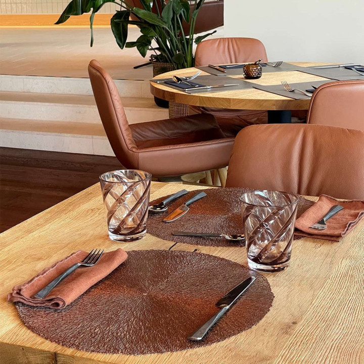 Sottopiatto pvc intrecciato