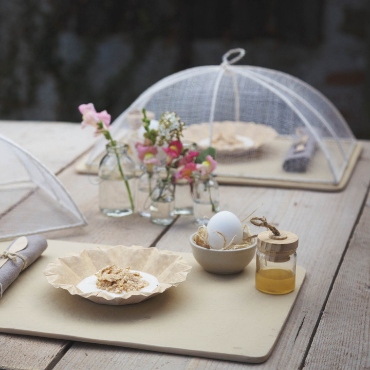 Placemat in artificial stone 34x51 cm