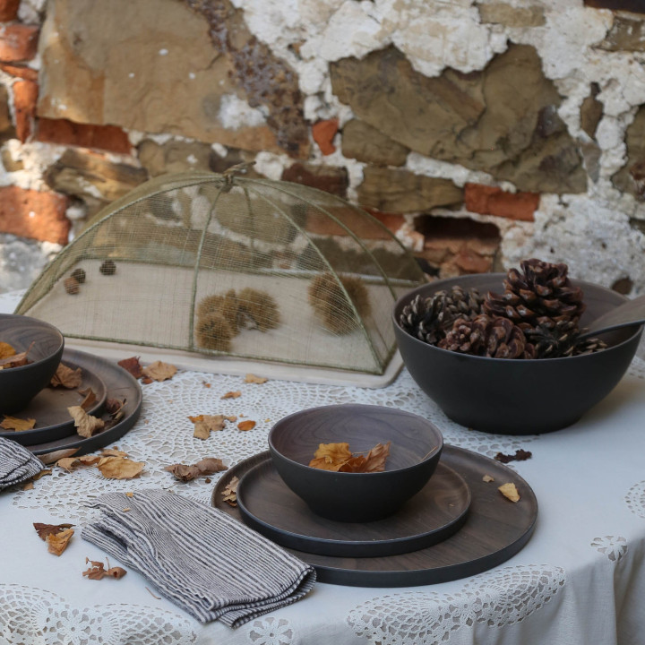 Placemat in artificial stone 34x51 cm