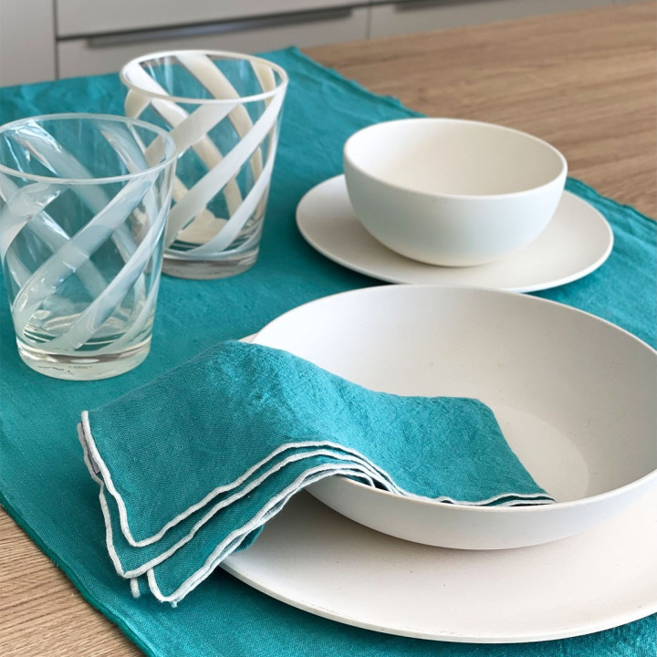 Verre en biocopolyestere avec spirale