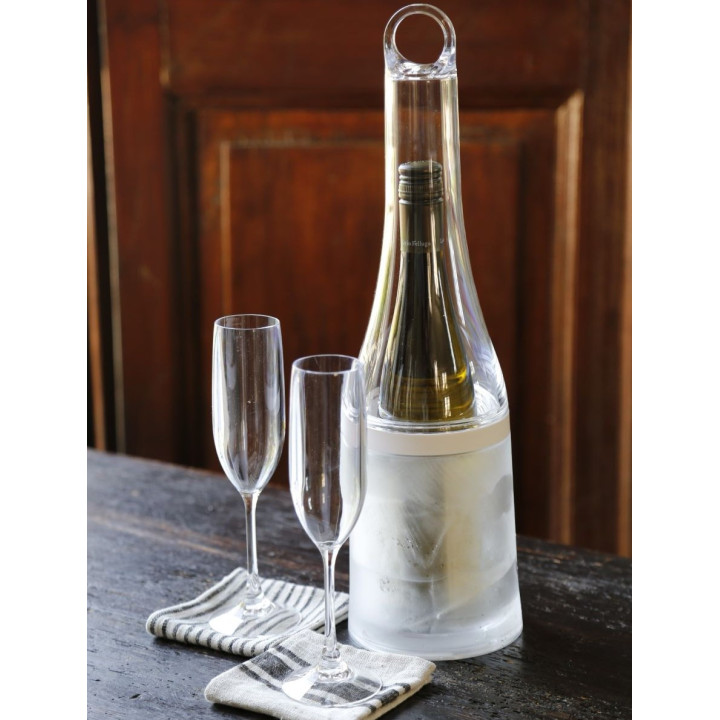 Flute in  metacrilato v150 ml d5 h22.5 cm