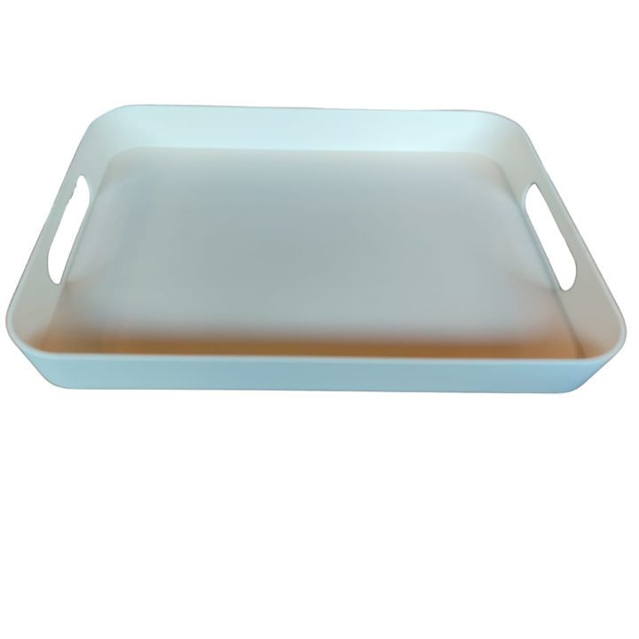 Cream colour melamine tray