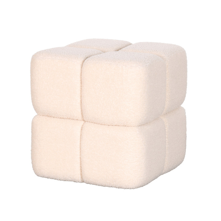 Cubic pouf box