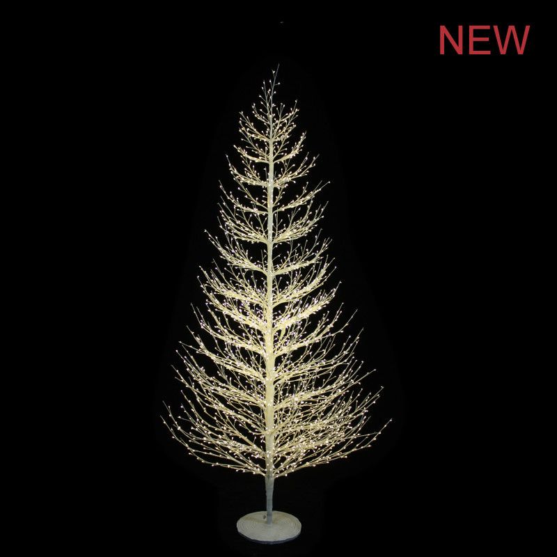Iron sticks tree led lights h 210 cm