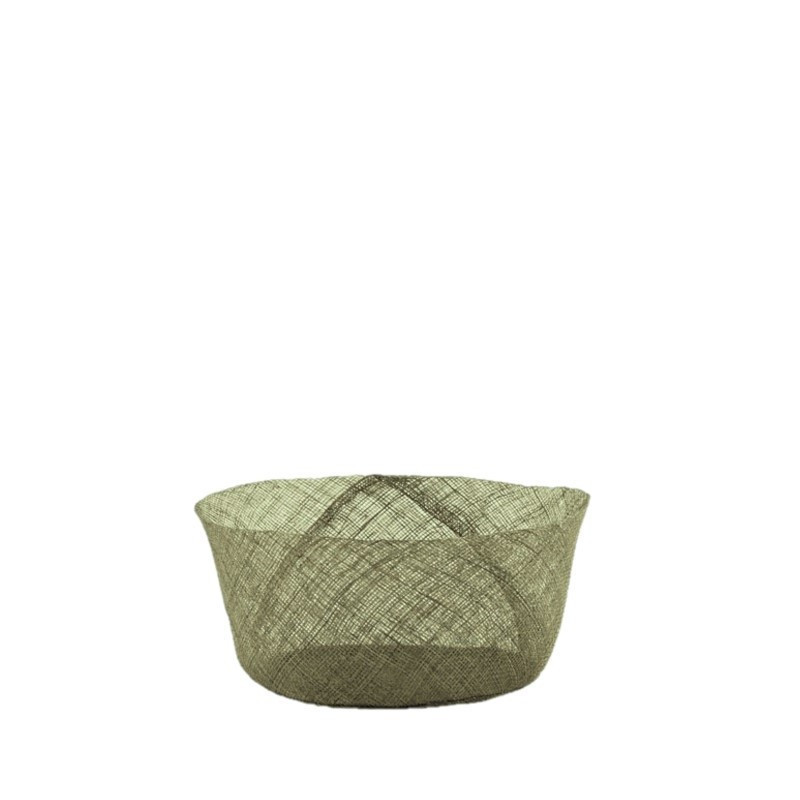 Grand bol en filet d'abaca simple d18 h8 cm