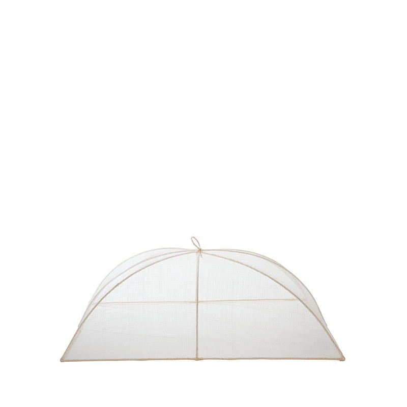 Medium food cover in abaca net 32 x 50 h22 cm