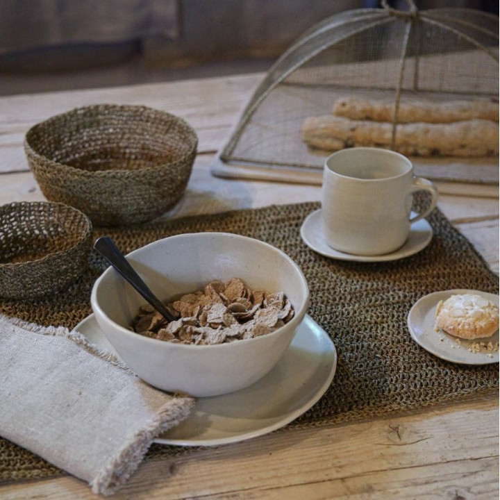 Set de table en crochet d'abaca