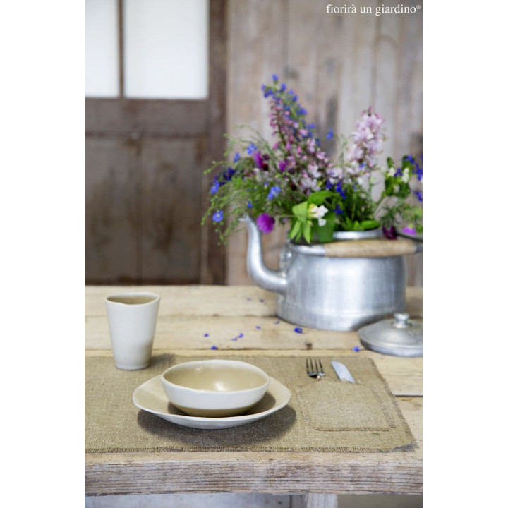 Assiette pour le petit dejeuner d20 cm