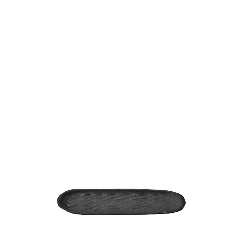 Plateau ovale texture 12x31 cm
