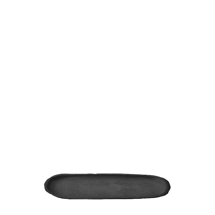 Plateau ovale texture 12x31 cm
