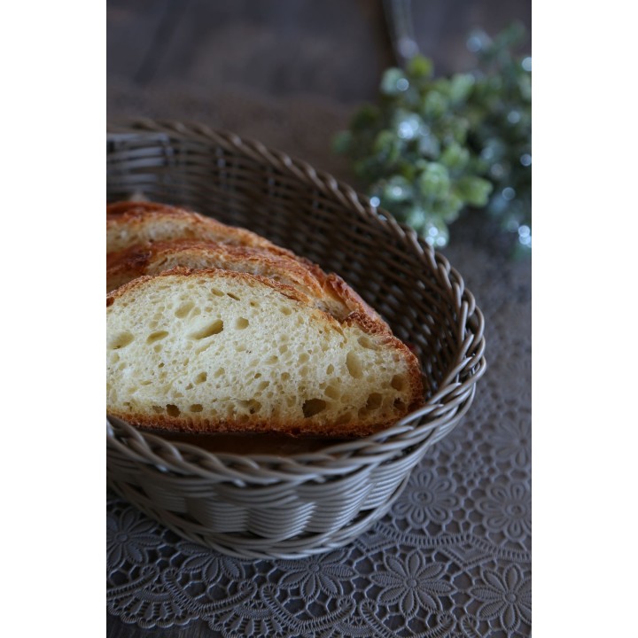 Woven polypropylene basket linen 20.5 x 14.5 h6 cm