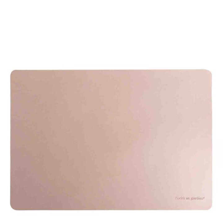 Powder leather look placemat 32 x 45 cm