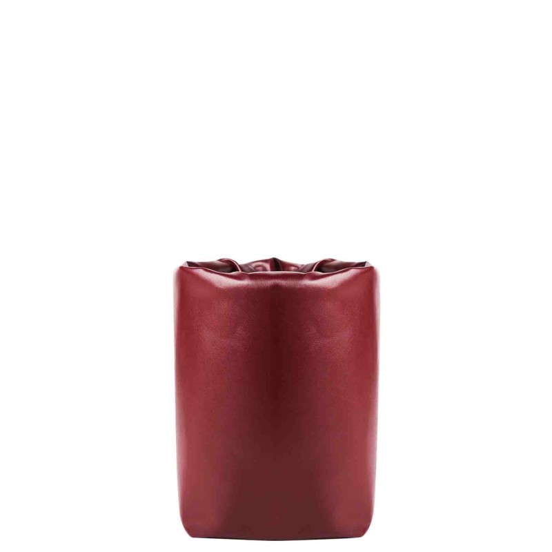 Cooling bordeaux fake leather glacette 10 x 10 x h17cm