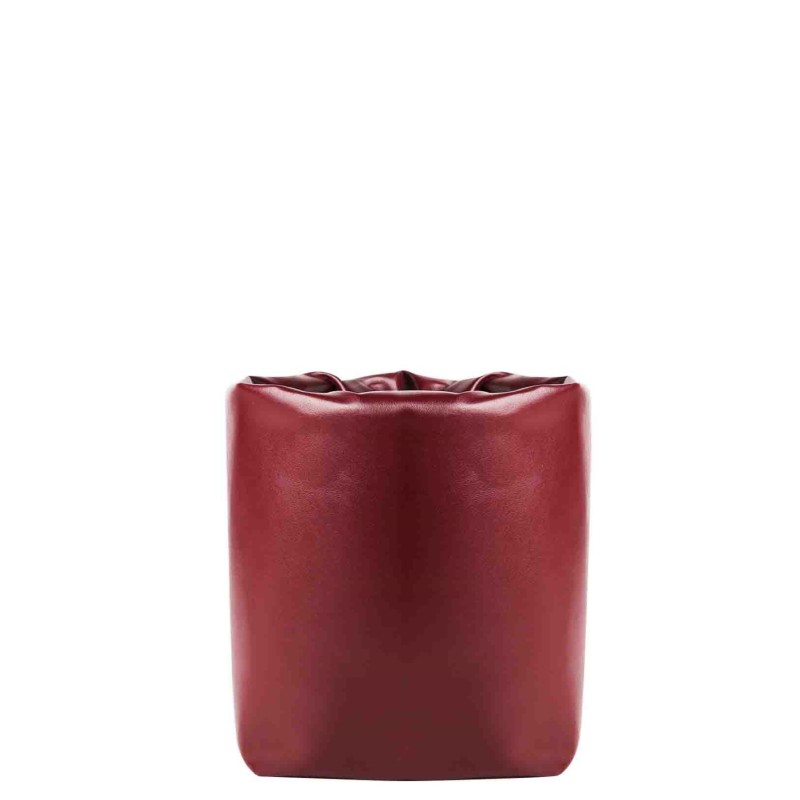 Glacette refrigerante magnum similpelle bordeaux 12 x 12 h17 cm