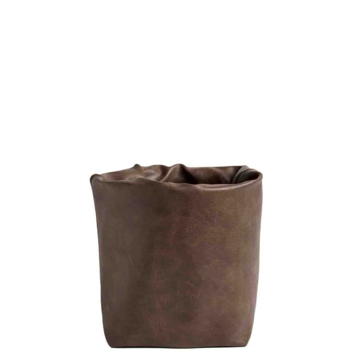 Glacette refrigerante magnum similpelle vint.marro 12 x 12 h17 cm