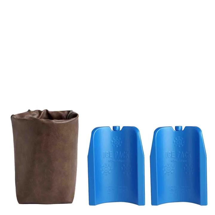 Glacette refrigerante magnum similpelle vint.marro 12 x 12 h17 cm